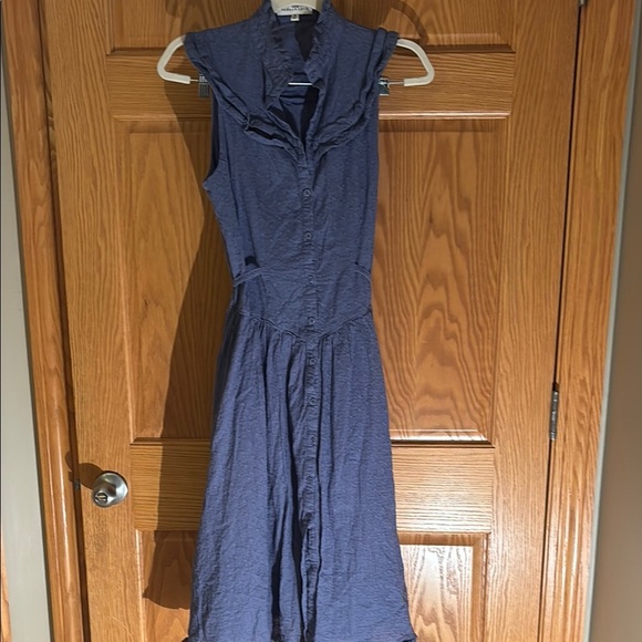 Pamela Love Rent the Runway Blue  Midi Dress medium - Picture 4 of 7